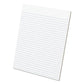 Ampad Glue Top Pads Wide/legal Rule 50 White 8.5 X 11 Sheets Dozen - School Supplies - Ampad®