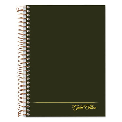 Ampad Gold Fibre Personal Notebooks 1 Subject Medium/college Rule Classic Green Cover 7 X 5 100 Sheets - School Supplies - Ampad®