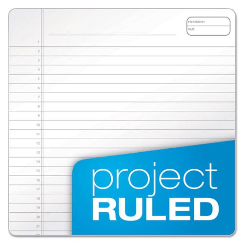 Ampad Gold Fibre Wirebound Project Notes Pad Project-management Format Green Cover 70 White 8.5 X 11.75 Sheets - Office - Ampad®