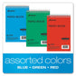 Ampad Memo Pads Narrow Rule Assorted Cover Colors 40 White 4 X 6 Sheets 3/pack - School Supplies - Ampad®