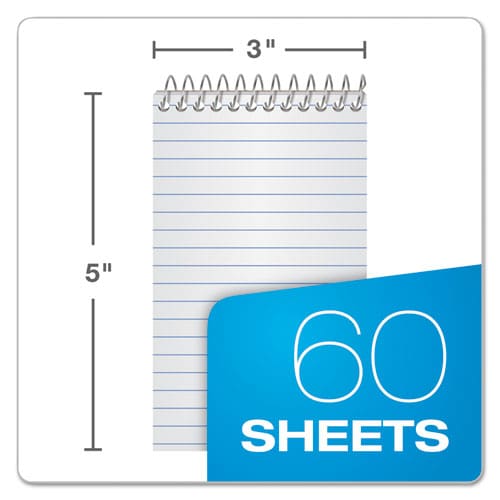Ampad Memo Pads Narrow Rule Assorted Cover Colors 60 White 3 X 5 Sheets 3/pack - School Supplies - Ampad®