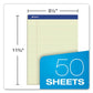 Ampad Pastel Writing Pads Wide/legal Rule Blue Headband 50 Green-tint 8.5 X 11.75 Sheets Dozen - School Supplies - Ampad®