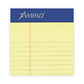 Ampad Perforated Writing Pads Narrow Rule 50 Canary-yellow 8.5 X 11.75 Sheets Dozen - School Supplies - Ampad®