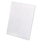 Ampad Recycled Glue Top Pads Wide/legal Rule 50 White 8.5 X 11 Sheets Dozen - School Supplies - Ampad®