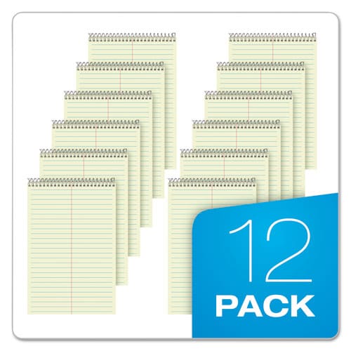 Ampad Steno Pads Gregg Rule Tan Cover 60 Green-tint 6 X 9 Sheets - Office - Ampad®