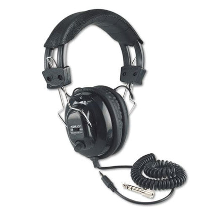 AmpliVox Deluxe Stereo Headphones W/mono Volume Control 6 Ft Cord Black - Technology - AmpliVox®