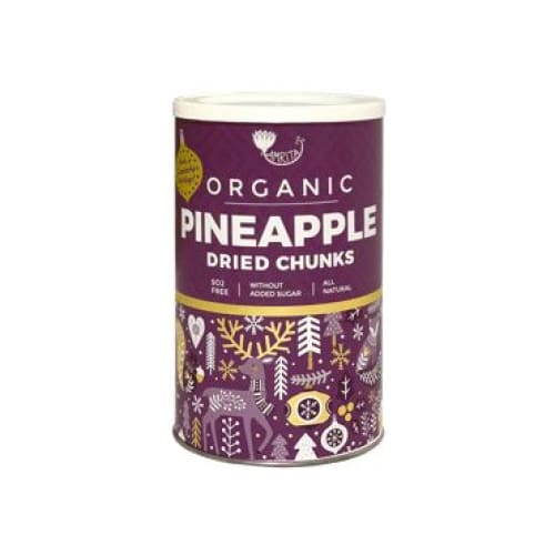 AMRITA Organic Dried Pineapple Pieces 8.82 oz. (250 g.) - Amrita