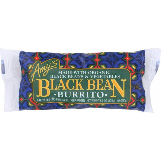 Amys Amy's Black Beans & Vegetable Burrito, 6 oz