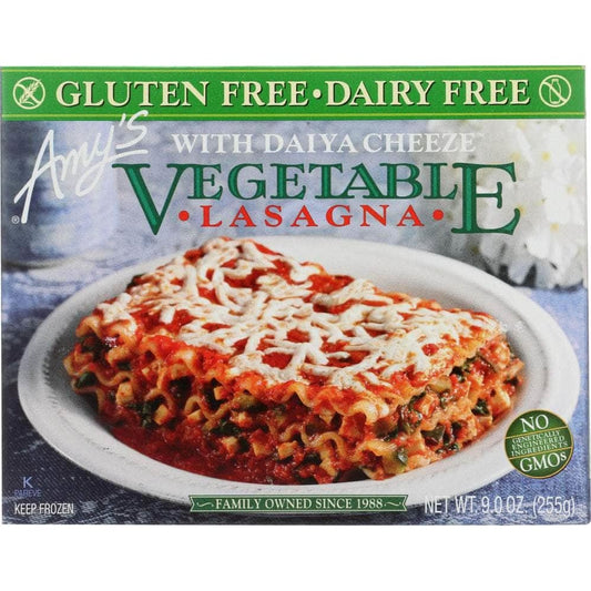 Amys Amy's Gluten Free Vegetable Lasagna with Daiya Cheeze, 9 oz