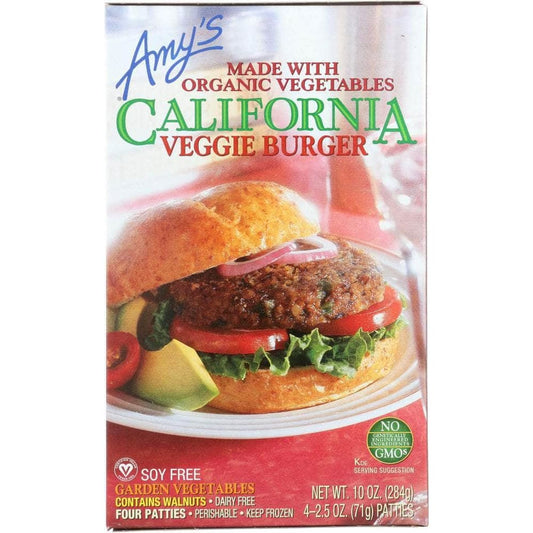 Amys Amy's Kitchen California Veggie Burger, 10 oz