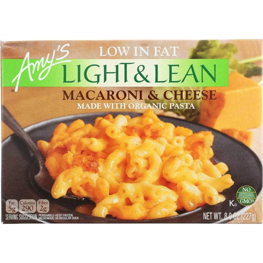 AMYS Amy'S Light & Lean Macaroni & Cheese, 8 Oz