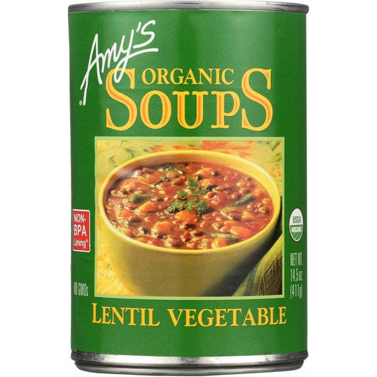 AMYS Amy'S Organic Lentil Vegetable Soup, 14.5 Oz