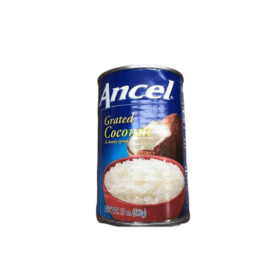 Ancel Grated Coconut in Heavy Syrup, 17 oz - ShelHealth.Com