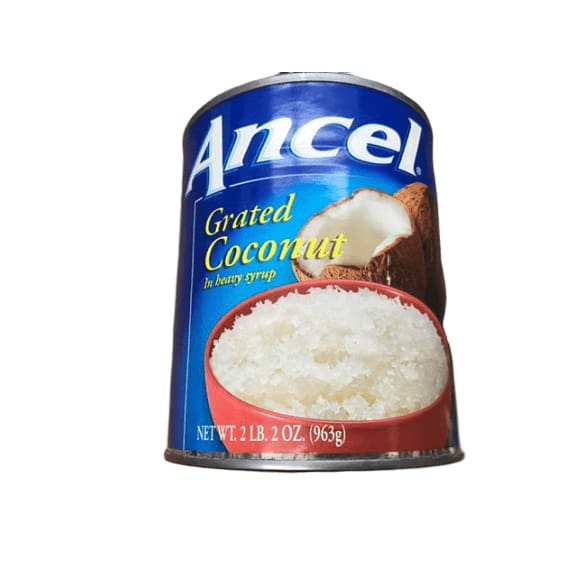 Ancel Grated Coconut in Heavy Syrup, 34 oz - ShelHealth.Com