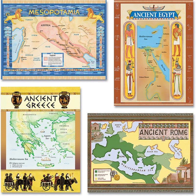 Ancient Civilization Bb Set (Pack of 3) - Social Studies - Teacher Created Resources