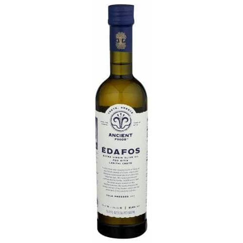 ANCIENT FOODS Grocery > Cooking & Baking ANCIENT FOODS: Edafos Sitia PDO Extra Virgin Olive Oil, 500 ml