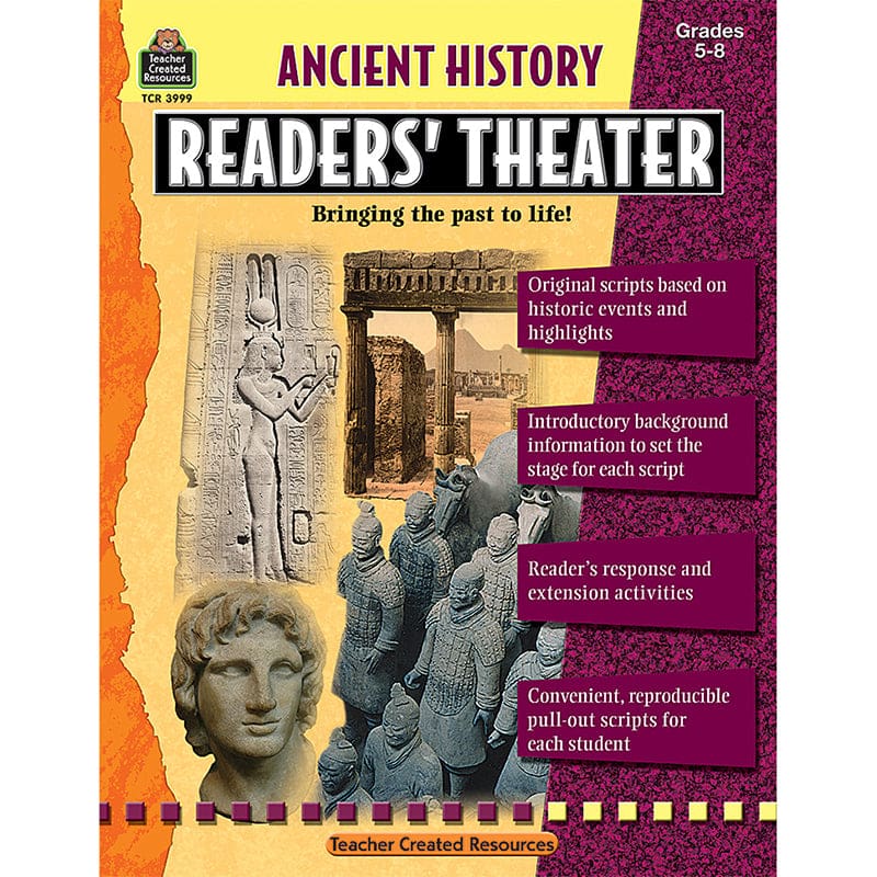 Ancient History Readers Theater Gr 5-8 (Pack of 3) - History - Teacher Created Resources