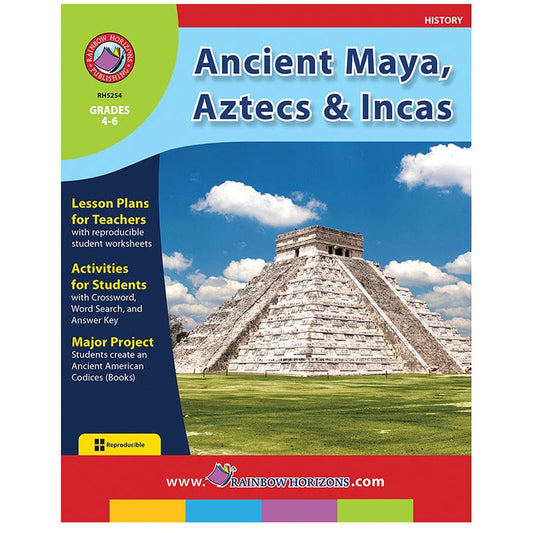Ancient Maya Aztecs & Incas (Pack of 2) - History - Classroom Complete Press