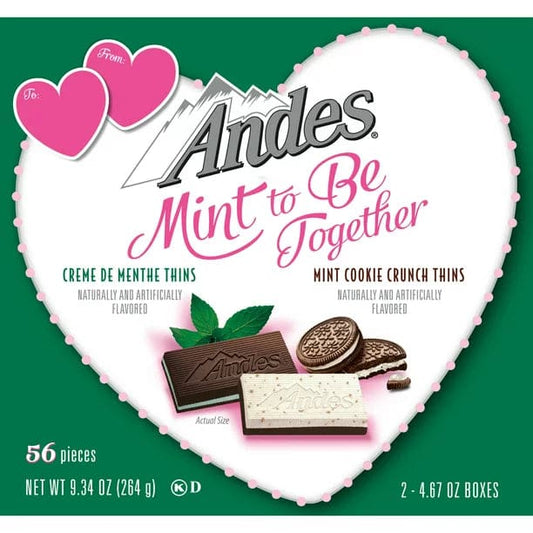 Andes Mint to be Together Valentine Gift Box 9.34oz - Andes