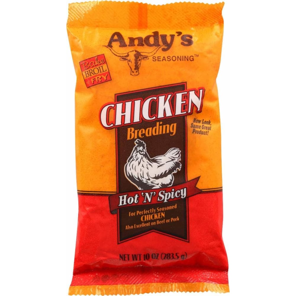 ANDY'S SEASONING ANDYS SEASONING Breading Chckn Hot, 10 oz