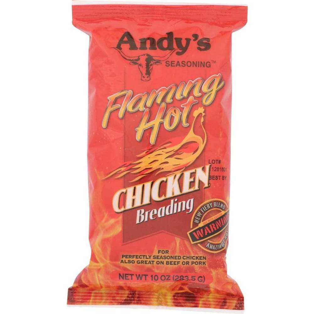 ANDY'S SEASONING ANDYS SEASONING Breading Chkn Flaming Hot, 10 oz