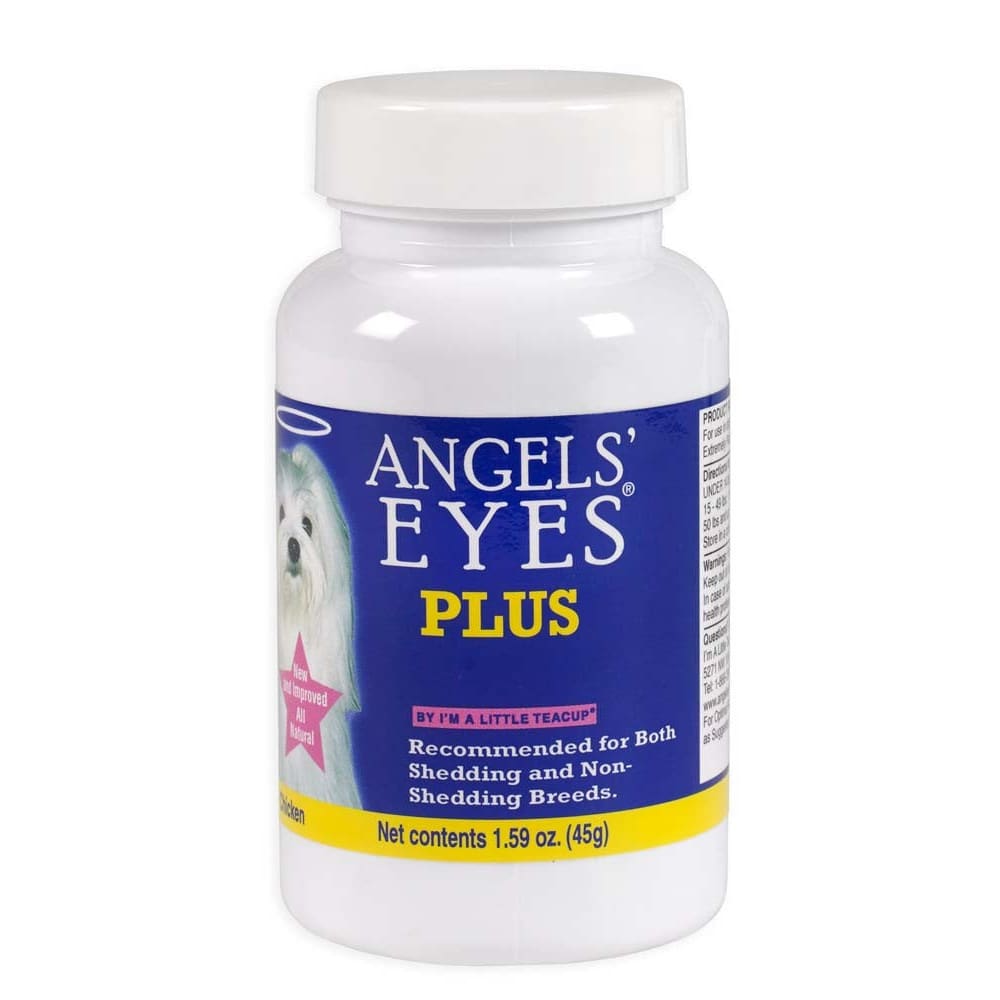 Angels’ Eyes PLUS Chicken Flavor Tear Stain Powder 1.59 oz - Pet Supplies - Angels Eyes