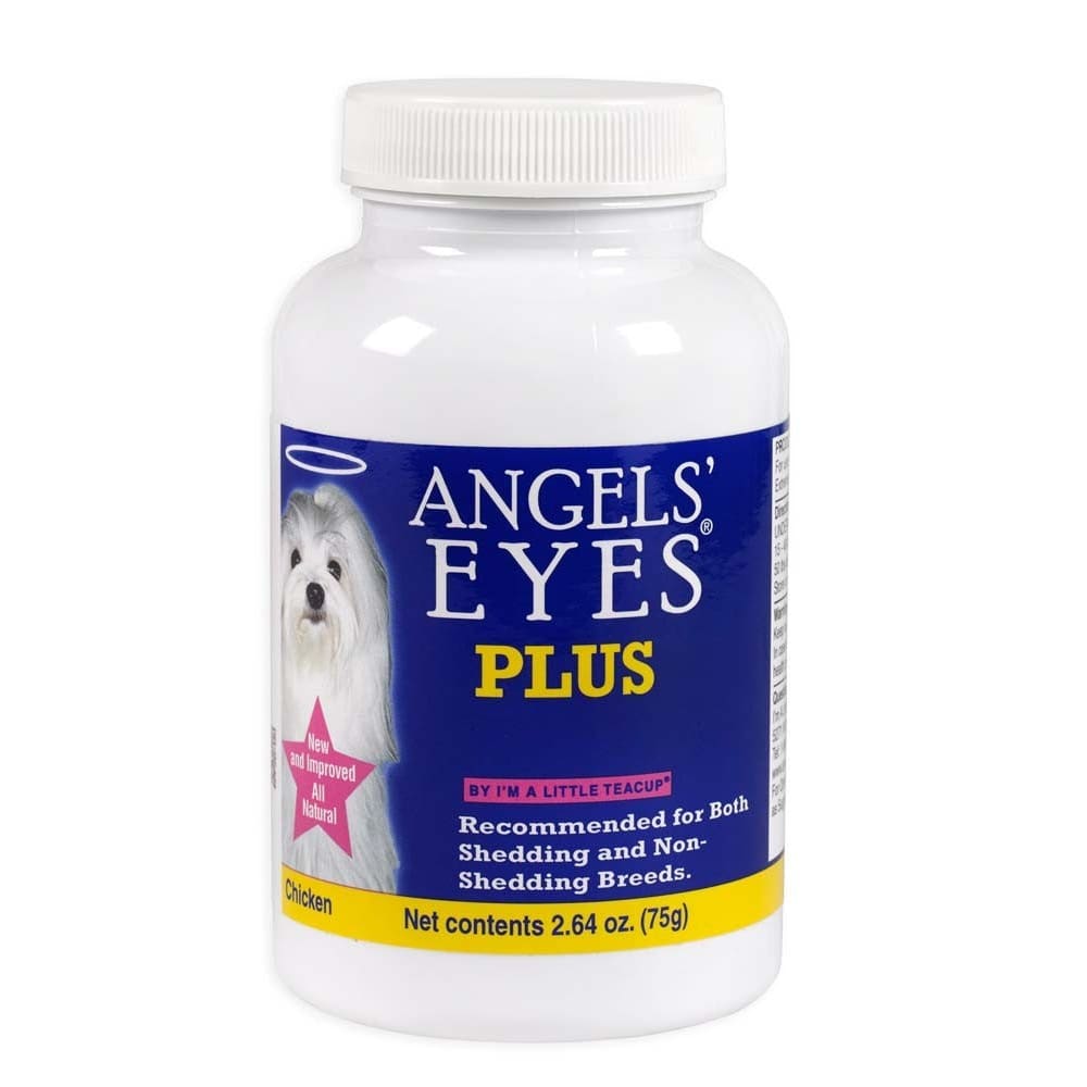 Angels’ Eyes PLUS Chicken Flavor Tear Stain Powder 2.64 oz - Pet Supplies - Angels Eyes