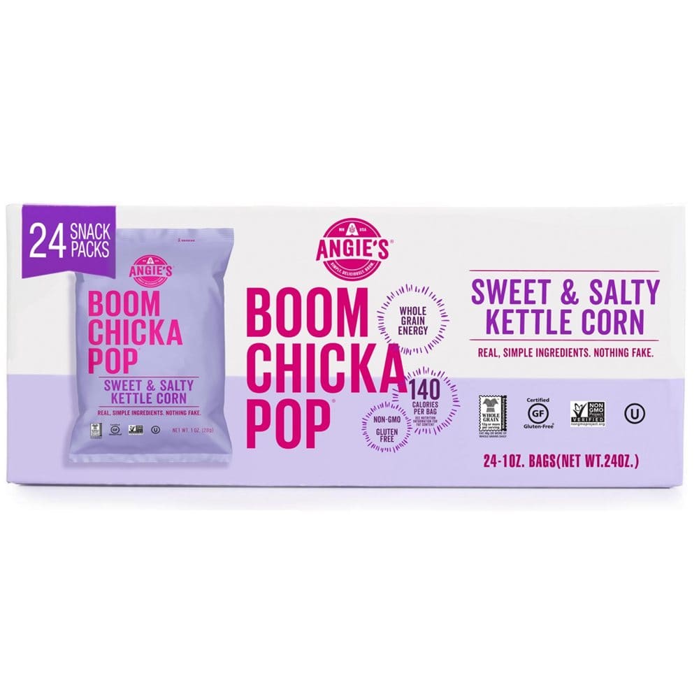 Angie’s Boom Chicka Pop Vendpack (1 oz. 24 ct.) - Popcorn - Angie’s Boom