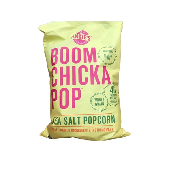 Angie's BOOMCHICKAPOP Sea Salt Popcorn, 4.8 oz - ShelHealth.Com