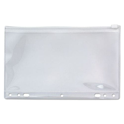 Angler’s Zip-all Ring Binder Pocket 6 X 9.5 Clear - School Supplies - Angler’s