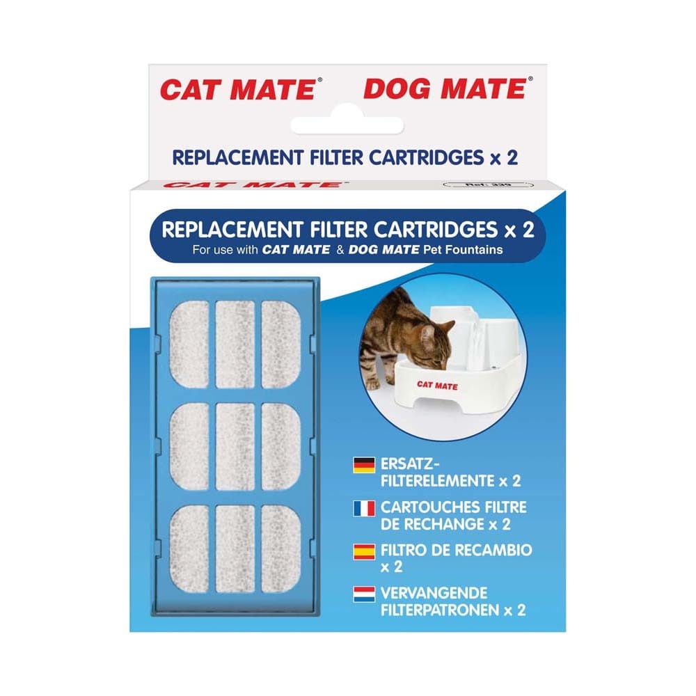 Ani Mate Replacement Filter Cartridges Blue 2 Pack - Pet Supplies - Ani Mate
