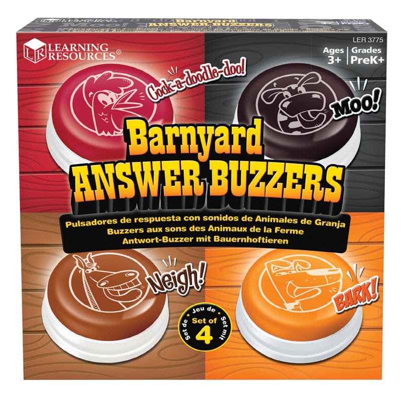 Animal Answer Buzzers - Games & Activities - Learning Resources