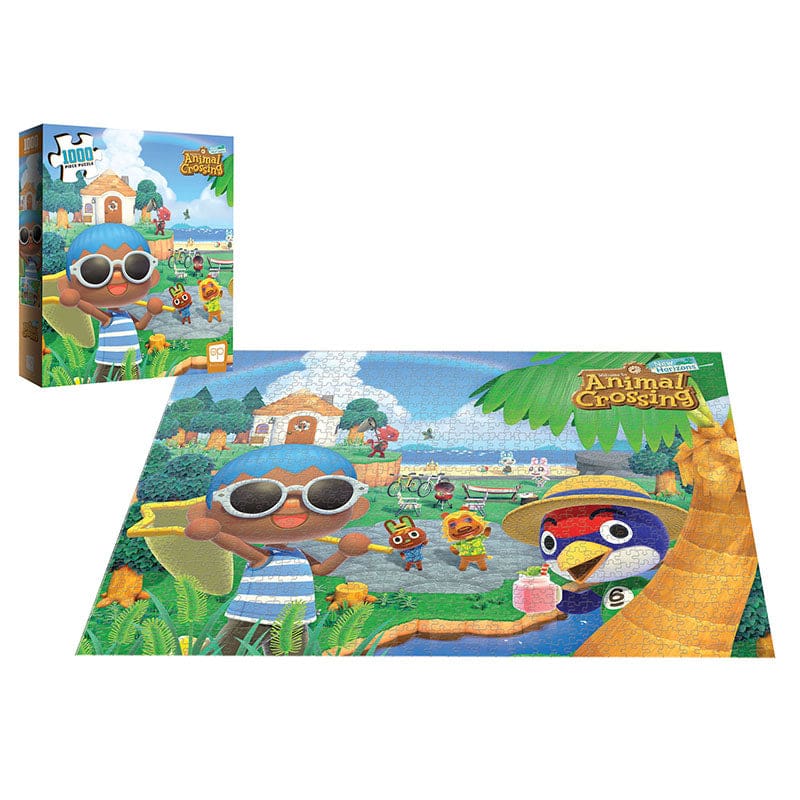 Animal Crossing Summer Fun Puzzle 1000Pc (Pack of 2) - Puzzles - Usaopoly Inc