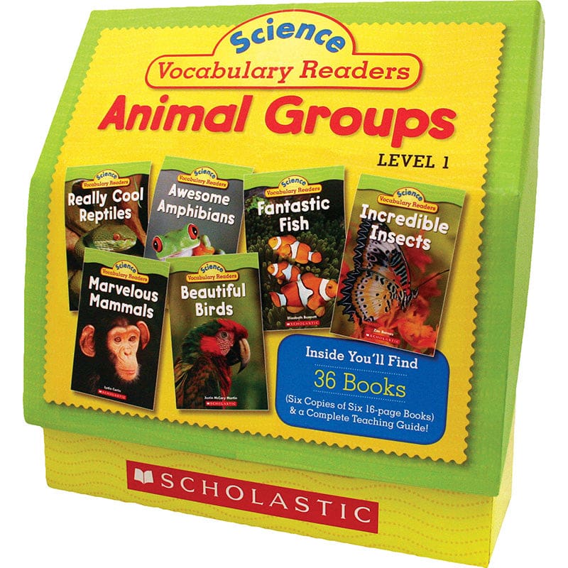 Animal Groups Vocabulary Readers - Leveled Readers - Scholastic Teaching Resources