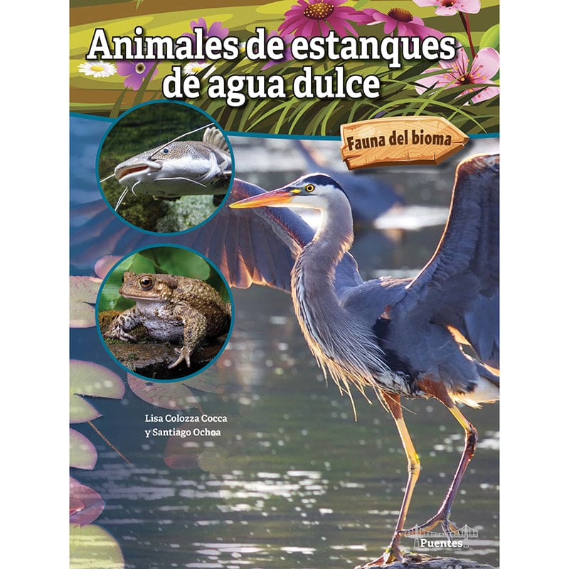 Animales De Estanques De Agua Dulce Hardcover Spanish Book - Books - Carson Dellosa Education