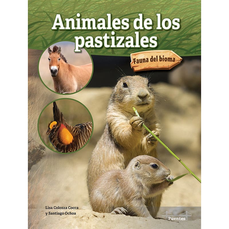Animales De Los Pastizales Hardcovr Spanish Book - Books - Carson Dellosa Education