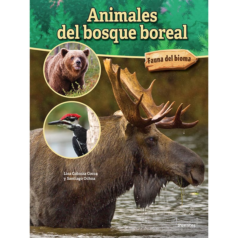 Animales Del Bosque Boreal Paprback Spanish Book (New Item With Future Availability Date) (Pack of 6) - Books - Carson Dellosa Education