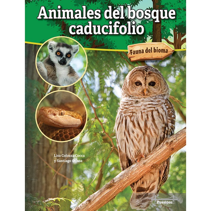 Animales Del Bosque Caducifolio Hc Spanish Book - Books - Carson Dellosa Education