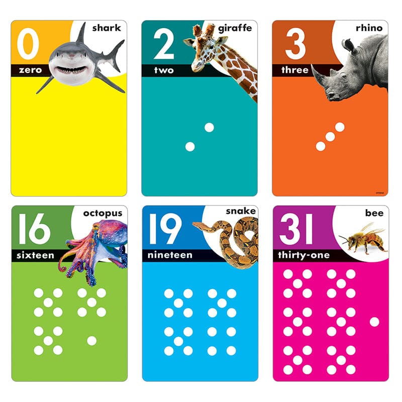 Animals Count 0-31 Learning Set (Pack of 3) - Math - Trend Enterprises Inc.