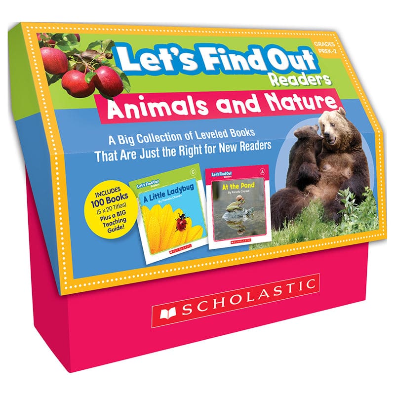 Animals & Nature Readers Multi-Copy Lets Find Out Levels A-D - Leveled Readers - Scholastic Teaching Resources
