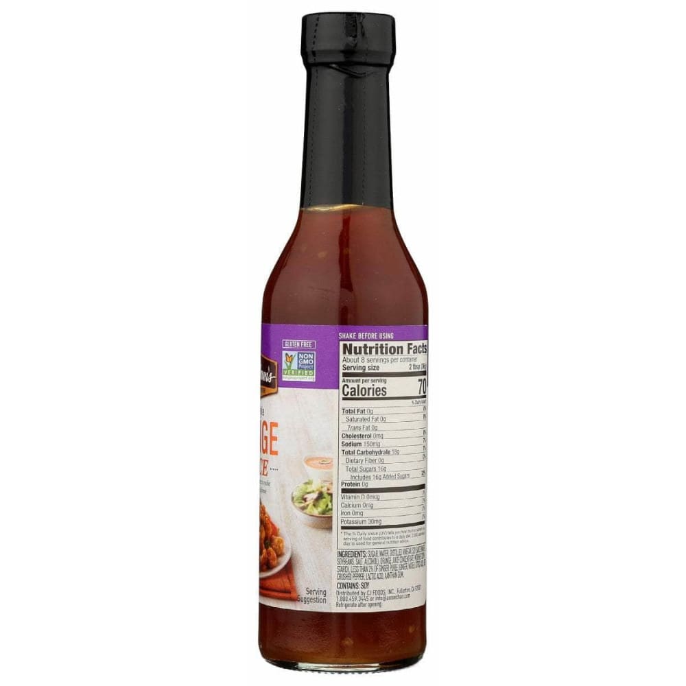 ANNIE CHUNS Annie Chuns Sauce Orange, 10.6 Oz