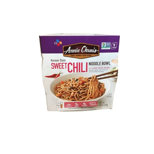 Annie Chuns Sweet Chili, Korean-Style Noodle Bowl, 7.9 oz - ShelHealth.Com