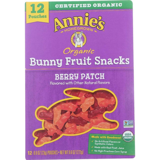 ANNIES HOMEGROWN ANNIES HOMEGROWN Fruit Snacks Bny Berry, 9.6 oz