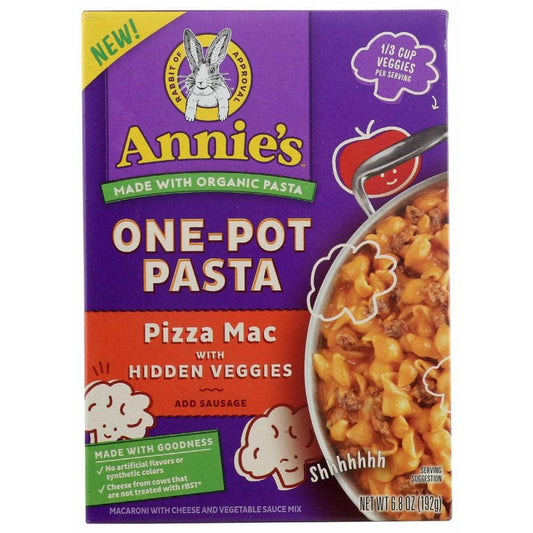 ANNIES HOMEGROWN ANNIES HOMEGROWN Pasta Pizza Mac, 6.5 oz