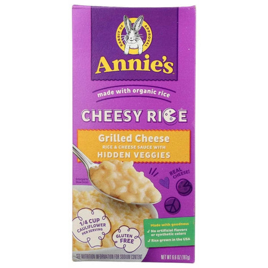ANNIES HOMEGROWN ANNIES HOMEGROWN Rice Cheesy Grilled Chse, 6.6 oz