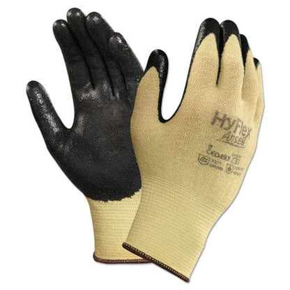 AnsellPro Hyflex Cr Gloves Size 7 Yellow/black Kevlar/nitrile 24/pack - Office - AnsellPro