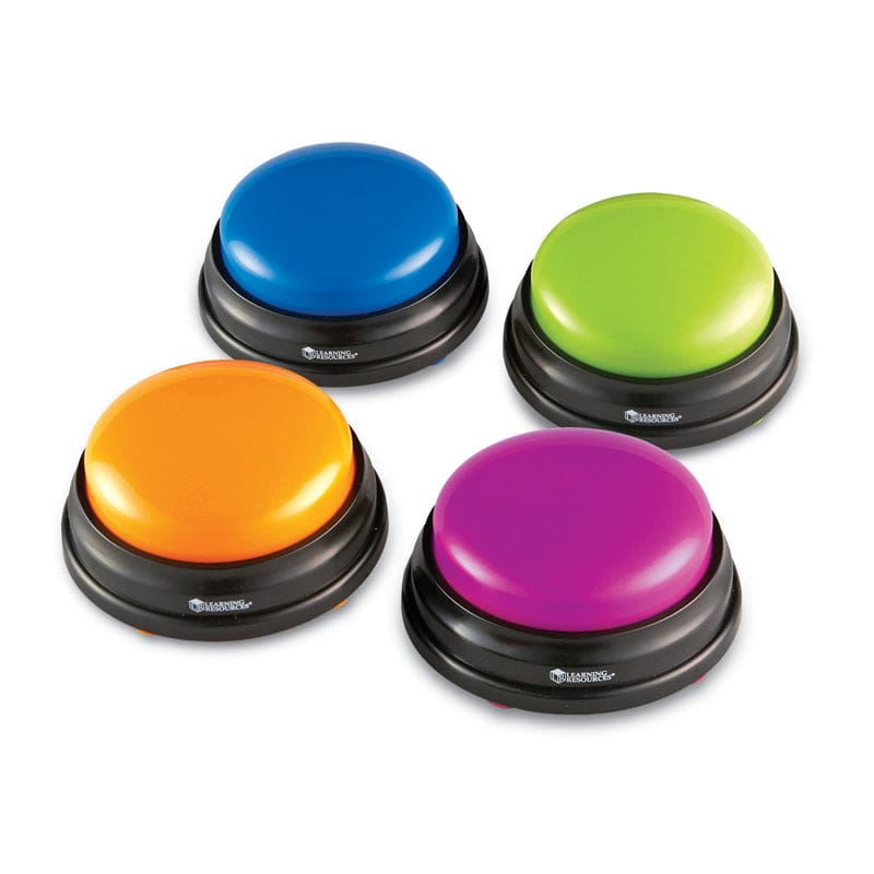 Answer Buzzers Set Of 4 - Games - Learning Resources