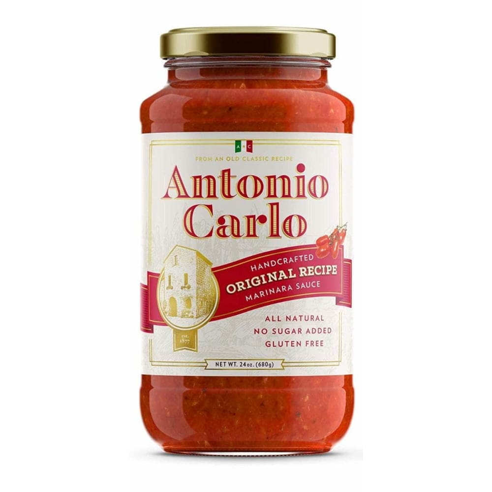 ANTONIO CARLO GOURMET SAUCE Grocery > Pantry > Pasta and Sauces ANTONIO CARLO GOURMET SAUCE Sauce Original Recipe, 24 oz