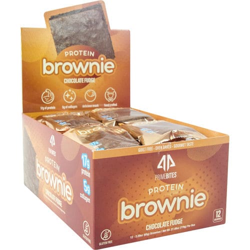 Ap Sports Regimen Protein Brownies Chocolate Fudge 12 ea - Ap Sports Regimen