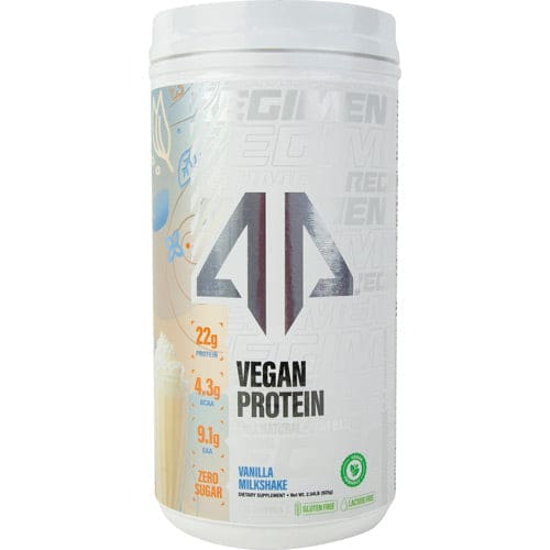 Ap Sports Regimen Vegan Protein Vanilla Milkshake 2.04 lbs - Ap Sports Regimen